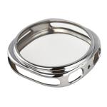 Carcasa cu protectie ecran din sticla securizata BizonMobile Felipe compatibila cu Samsung Galaxy Watch 8 40mm, Silver 5 - lerato.ro