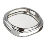 Carcasa cu protectie ecran din sticla securizata BizonMobile Felipe compatibila cu Samsung Galaxy Watch 8 40mm, Silver 6 - lerato.ro