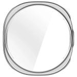 Carcasa cu protectie ecran din sticla securizata BizonMobile Felipe compatibila cu Samsung Galaxy Watch 8 40mm, Silver 7 - lerato.ro