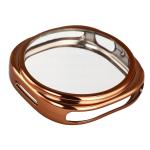 Carcasa cu protectie ecran din sticla securizata BizonMobile Felipe compatibila cu Samsung Galaxy Watch 8 40mm, Rose Gold 6 - lerato.ro
