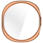 Carcasa cu protectie ecran din sticla securizata BizonMobile Felipe compatibila cu Samsung Galaxy Watch 8 40mm, Rose Gold 7 - lerato.ro