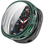 Carcasa cu protectie ecran din sticla securizata BizonMobile Felipe compatibila cu Samsung Galaxy Watch 8 40mm, Verde