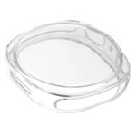Carcasa cu protectie ecran din sticla securizata BizonMobile Felipe compatibila cu Samsung Galaxy Watch 8 40mm, Transparent 4 - lerato.ro