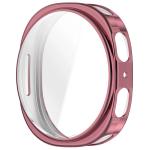 Carcasa cu protectie ecran din sticla securizata BizonMobile Felipe compatibila cu Samsung Galaxy Watch 8 40mm, Roz 4 - lerato.ro