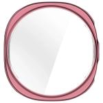 Carcasa cu protectie ecran din sticla securizata BizonMobile Felipe compatibila cu Samsung Galaxy Watch 8 40mm, Roz 7 - lerato.ro