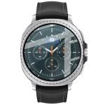 Folie sticla securizata Bizon Glass Watch Edge Hybrid compatibila cu Samsung Galaxy Watch 8 Classic 46mm, Negru 3 - lerato.ro