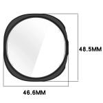 Carcasa cu protectie ecran din sticla securizata BizonMobile Felipe compatibila cu Samsung Galaxy Watch 8 44mm, Negru 3 - lerato.ro