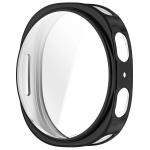 Carcasa cu protectie ecran din sticla securizata BizonMobile Felipe compatibila cu Samsung Galaxy Watch 8 44mm, Negru 4 - lerato.ro