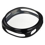 Carcasa cu protectie ecran din sticla securizata BizonMobile Felipe compatibila cu Samsung Galaxy Watch 8 44mm, Negru 5 - lerato.ro