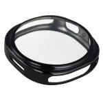 Carcasa cu protectie ecran din sticla securizata BizonMobile Felipe compatibila cu Samsung Galaxy Watch 8 44mm, Negru 6 - lerato.ro