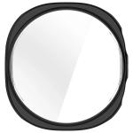 Carcasa cu protectie ecran din sticla securizata BizonMobile Felipe compatibila cu Samsung Galaxy Watch 8 44mm, Negru 7 - lerato.ro