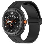 Curea Bizon Strap Watch Silicone L compatibila cu Samsung Galaxy Watch 8 40 / 44 / 46mm, Negru 2 - lerato.ro