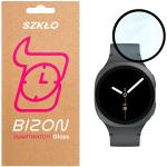 Folie sticla securizata Bizon Glass Watch Edge Hybrid compatibila cu Samsung Galaxy Watch 8 40mm, Negru 2 - lerato.ro