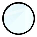 Folie sticla securizata Bizon Glass Watch Edge Hybrid compatibila cu Samsung Galaxy Watch 8 40mm, Negru 5 - lerato.ro