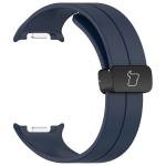 Curea Bizon Strap Watch Silicone L compatibila cu Samsung Galaxy Watch 8 40 / 44 / 46mm, Navy Blue 5 - lerato.ro