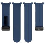 Curea Bizon Strap Watch Silicone L compatibila cu Samsung Galaxy Watch 8 40 / 44 / 46mm, Navy Blue 6 - lerato.ro