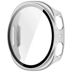 Carcasa cu protectie ecran din sticla securizata BizonMobile compatibila cu Samsung Galaxy Watch 8 44mm, Silver 4 - lerato.ro
