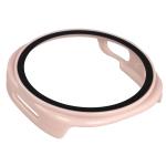 Carcasa cu protectie ecran din sticla securizata BizonMobile compatibila cu Samsung Galaxy Watch 8 40mm, Roz 7 - lerato.ro