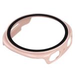 Carcasa cu protectie ecran din sticla securizata BizonMobile compatibila cu Samsung Galaxy Watch 8 40mm, Roz 8 - lerato.ro