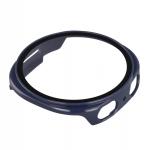 Carcasa cu protectie ecran din sticla securizata BizonMobile compatibila cu Samsung Galaxy Watch 8 44mm, Albastru 8 - lerato.ro