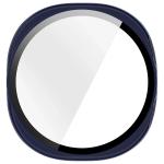 Carcasa cu protectie ecran din sticla securizata BizonMobile compatibila cu Samsung Galaxy Watch 8 40mm, Albastru 9 - lerato.ro