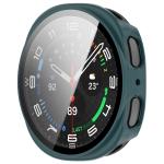 Carcasa cu protectie ecran din sticla securizata BizonMobile compatibila cu Samsung Galaxy Watch 8 40mm, Verde 6 - lerato.ro