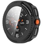 Carcasa cu protectie ecran din sticla securizata BizonMobile compatibila cu Samsung Galaxy Watch 8 Classic 46mm, Negru 7 - lerato.ro