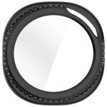 Carcasa cu protectie ecran din sticla securizata BizonMobile compatibila cu Samsung Galaxy Watch 8 Classic 46mm, Negru 9 - lerato.ro