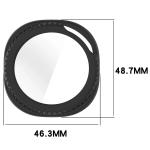 Carcasa cu protectie ecran din sticla securizata BizonMobile compatibila cu Samsung Galaxy Watch 8 Classic 46mm, Negru mat 4 - lerato.ro
