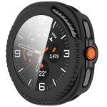 Carcasa cu protectie ecran din sticla securizata BizonMobile compatibila cu Samsung Galaxy Watch 8 Classic 46mm, Negru mat 7 - lerato.ro