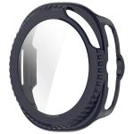 Carcasa cu protectie ecran din sticla securizata BizonMobile compatibila cu Samsung Galaxy Watch 8 Classic 46mm, Albastru 4 - lerato.ro