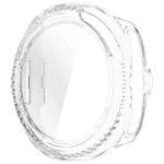 Carcasa cu protectie ecran din sticla securizata BizonMobile compatibila cu Samsung Galaxy Watch 8 Classic 46mm, Transparent 3 - lerato.ro