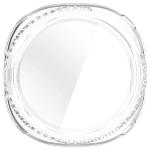Carcasa cu protectie ecran din sticla securizata BizonMobile compatibila cu Samsung Galaxy Watch 8 Classic 46mm, Transparent 8 - lerato.ro