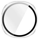 Carcasa cu protectie ecran din sticla securizata BizonMobile compatibila cu Samsung Galaxy Watch 8 40mm, Transparent 9 - lerato.ro