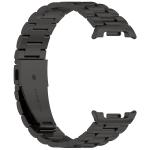 Curea din otel inoxidabil Bizon Strap Watch Aura compatibila cu Samsung Galaxy Watch 8 40 / 44 / 46mm, Negru 6 - lerato.ro