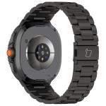 Curea din otel inoxidabil Bizon Strap Watch Aura compatibila cu Samsung Galaxy Watch 8 40 / 44 / 46mm, Negru 7 - lerato.ro