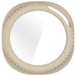 Carcasa cu protectie ecran din sticla securizata BizonMobile compatibila cu Samsung Galaxy Watch 8 Classic 46mm, Bej 8 - lerato.ro