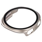 Carcasa cu protectie ecran din sticla securizata BizonMobile compatibila cu Samsung Galaxy Watch 8 40mm, Champagne 7 - lerato.ro