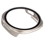 Carcasa cu protectie ecran din sticla securizata BizonMobile compatibila cu Samsung Galaxy Watch 8 40mm, Champagne 8 - lerato.ro