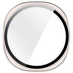 Carcasa cu protectie ecran din sticla securizata BizonMobile compatibila cu Samsung Galaxy Watch 8 40mm, Champagne 9 - lerato.ro