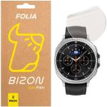 Set 2 folii protectie Watch Film Sun compatibila cu Samsung Galaxy Watch 8 Classic 46mm, Transparent 2 - lerato.ro