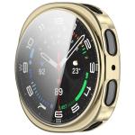 Carcasa cu protectie ecran din sticla securizata BizonMobile Felipe compatibila cu Samsung Galaxy Watch 8 40mm, Gold 9 - lerato.ro