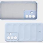 Carcasa Bizon Tur compatibila cu Samsung Galaxy A57 5G, Light Blue 7 - lerato.ro