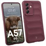 Carcasa Bizon Tur compatibila cu Samsung Galaxy A57 5G, Burgundy 3 - lerato.ro