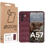 Carcasa Bizon Tur compatibila cu Samsung Galaxy A57 5G, Burgundy 9 - lerato.ro