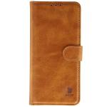 Husa flip cover Bizon Pocket compatibila cu Samsung Galaxy A57 5G, Maro 2 - lerato.ro