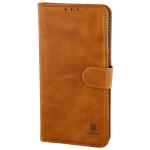 Husa flip cover Bizon Pocket compatibila cu Samsung Galaxy A57 5G, Maro 4 - lerato.ro