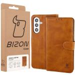 Husa flip cover Bizon Pocket compatibila cu Samsung Galaxy A57 5G, Maro 7 - lerato.ro