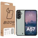 Carcasa Bizon Angelo compatibila cu Samsung Galaxy A57 5G, Transparent / Negru 7 - lerato.ro