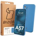 Carcasa Bizon Soft compatibila cu Samsung Galaxy A57 5G, Albastru 8 - lerato.ro